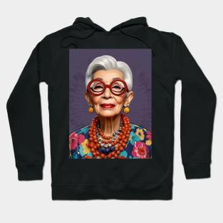 Iris Apfel Hoodie